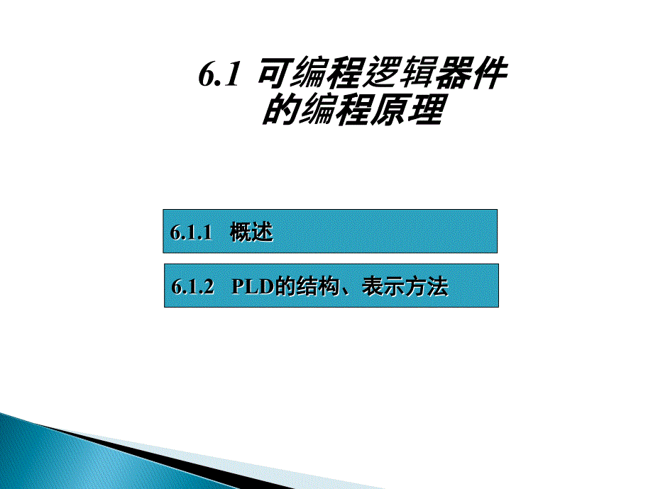 可编程逻辑器件的工作原理及应用教学课件PPT_第2页