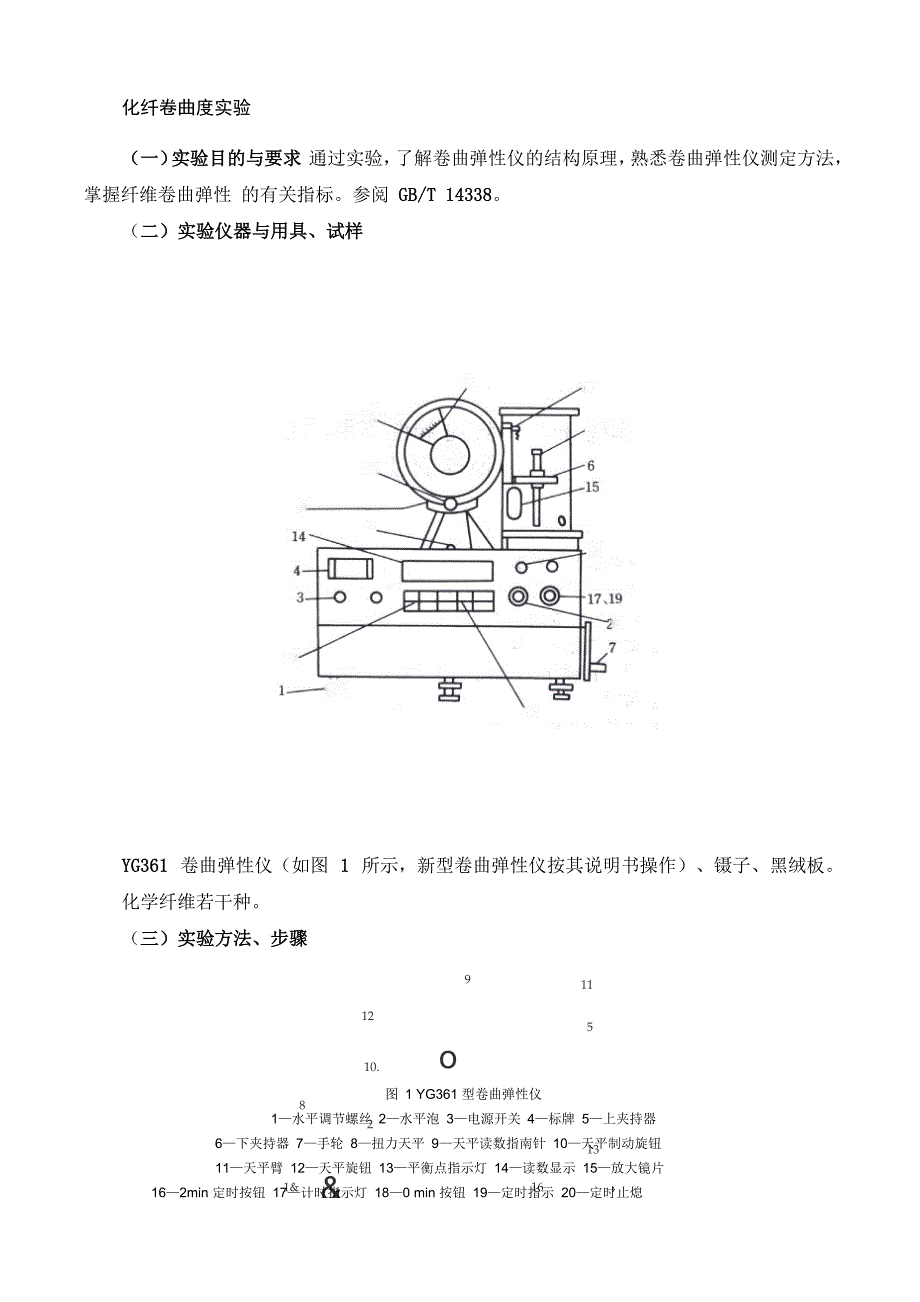 化纤卷曲度实验_第1页