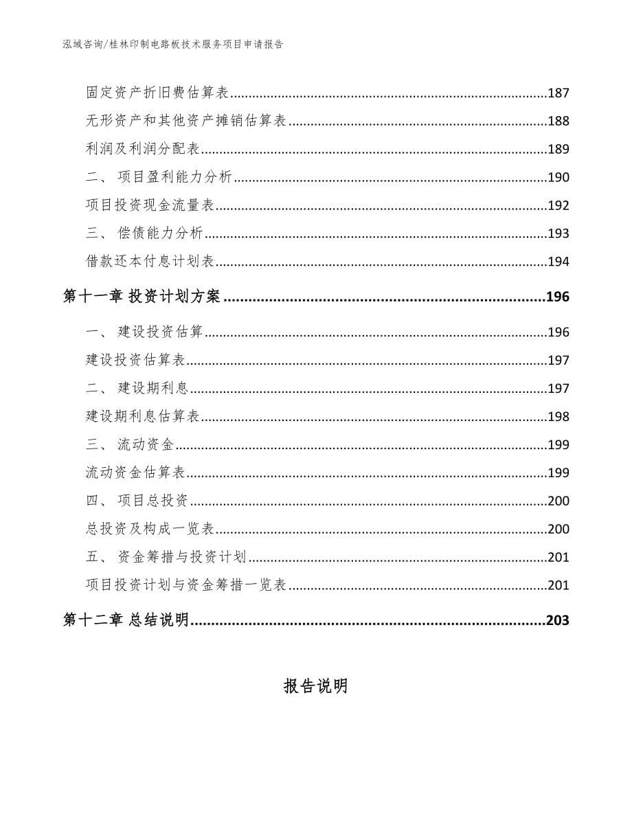 桂林印制电路板技术服务项目申请报告_第5页