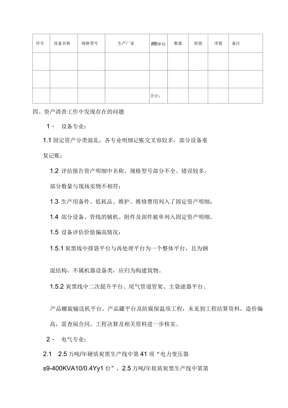 固定资产盘点报告模板_第2页