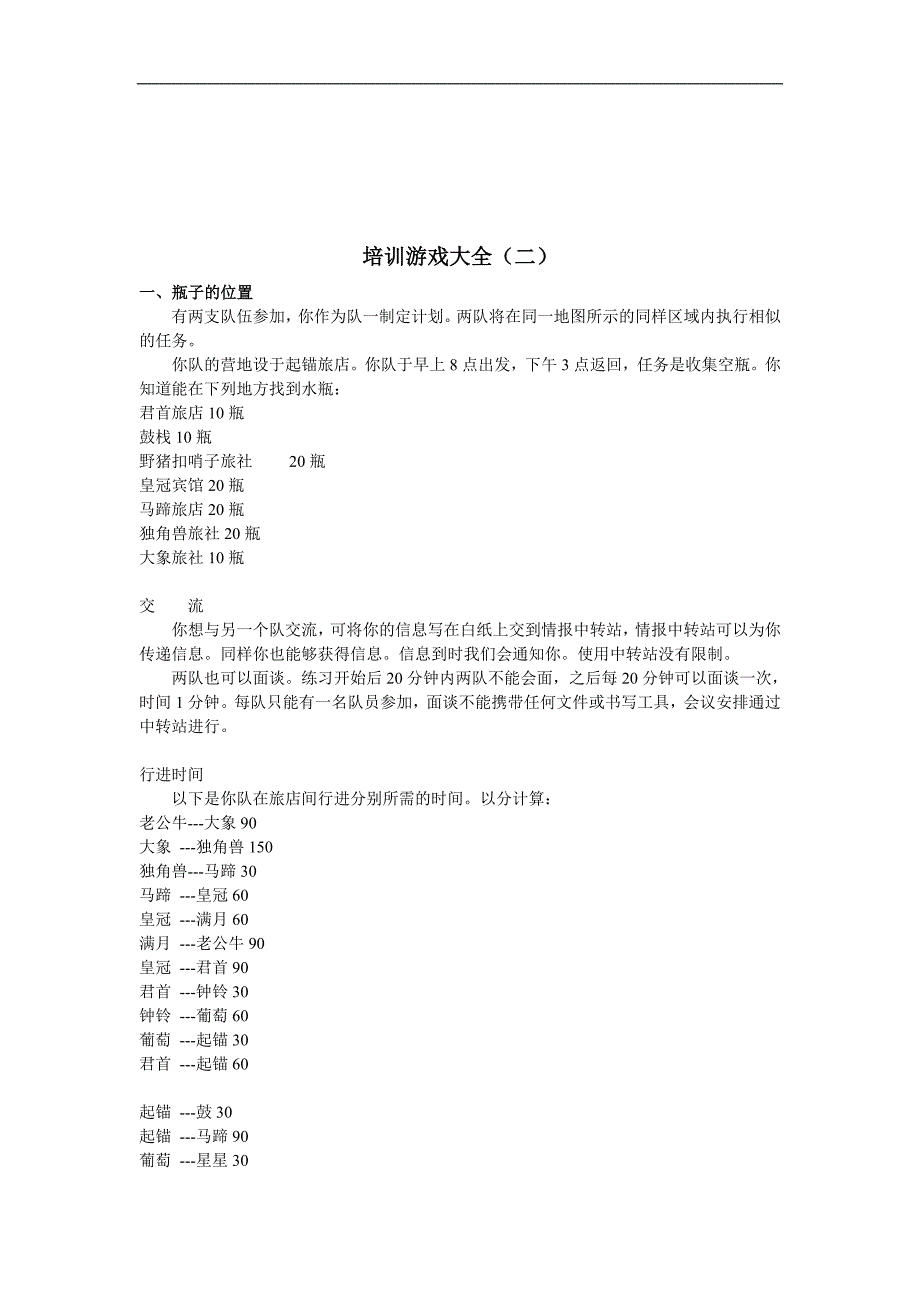 【管理课件】培训游戏大全（二）_第1页