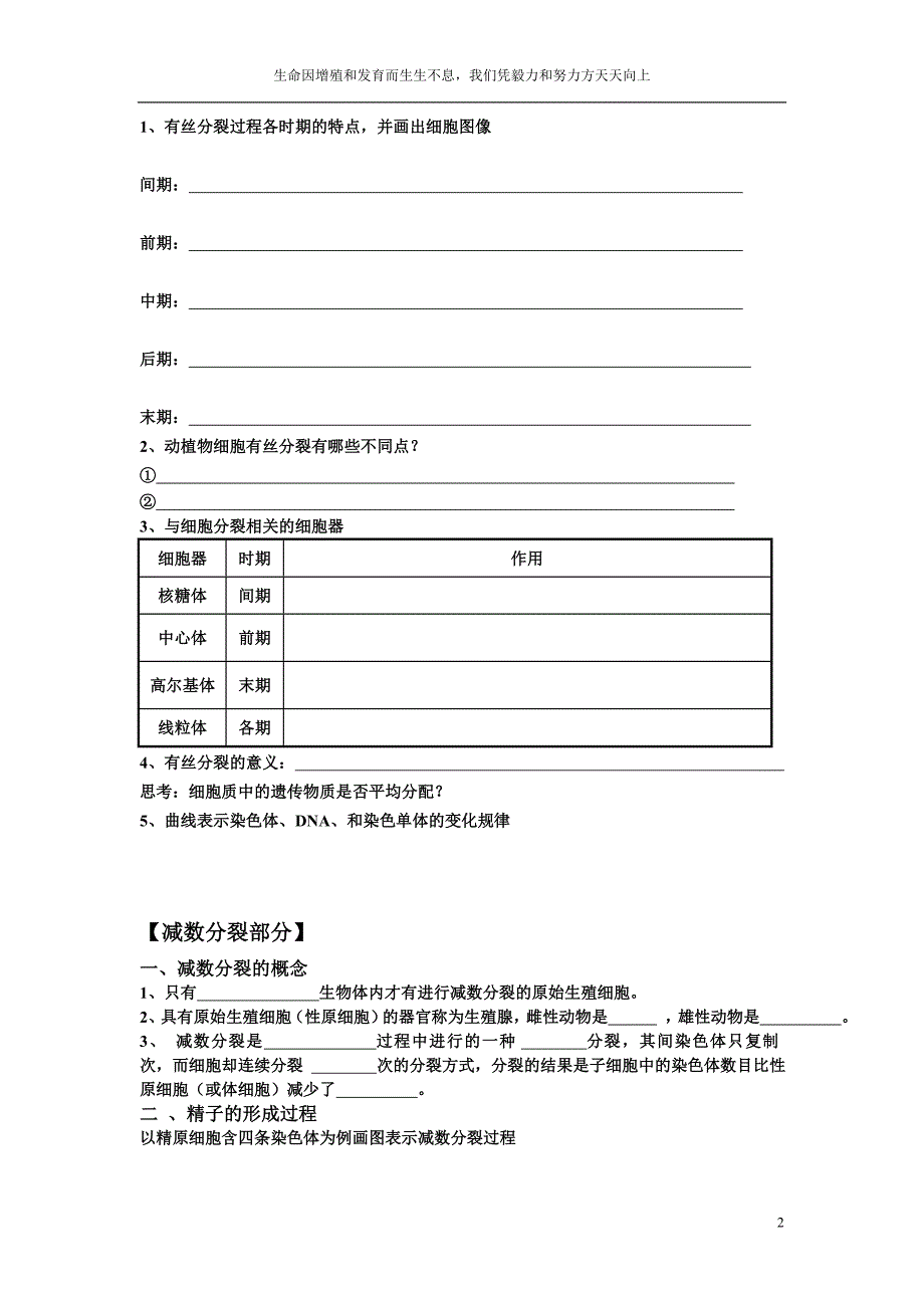 专题七、九 细胞增殖.doc_第2页