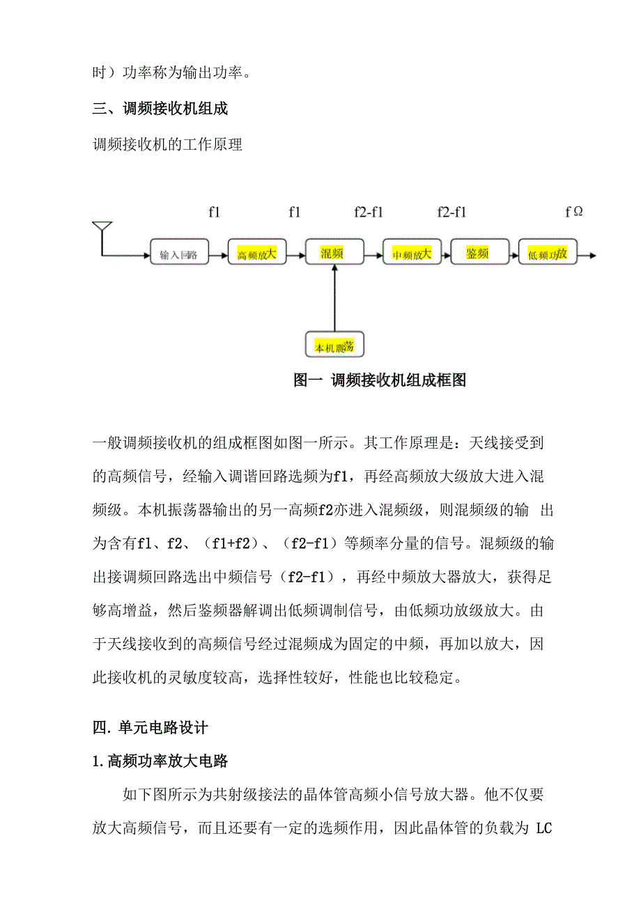 调频接收机的设计与仿真_第3页