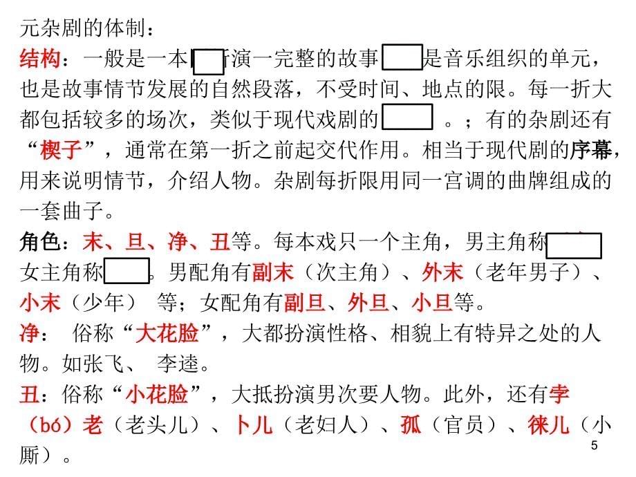 高中语文必修四复习总结课件_第5页