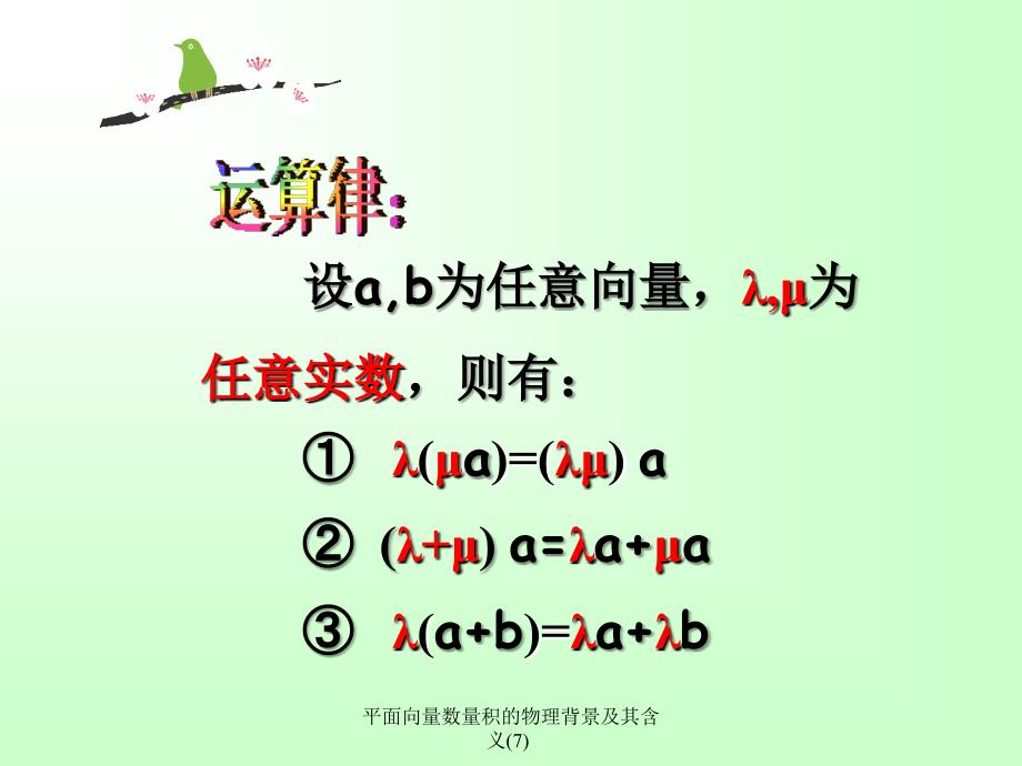 平面向量数量积的物理背景及其含义7课件_第3页