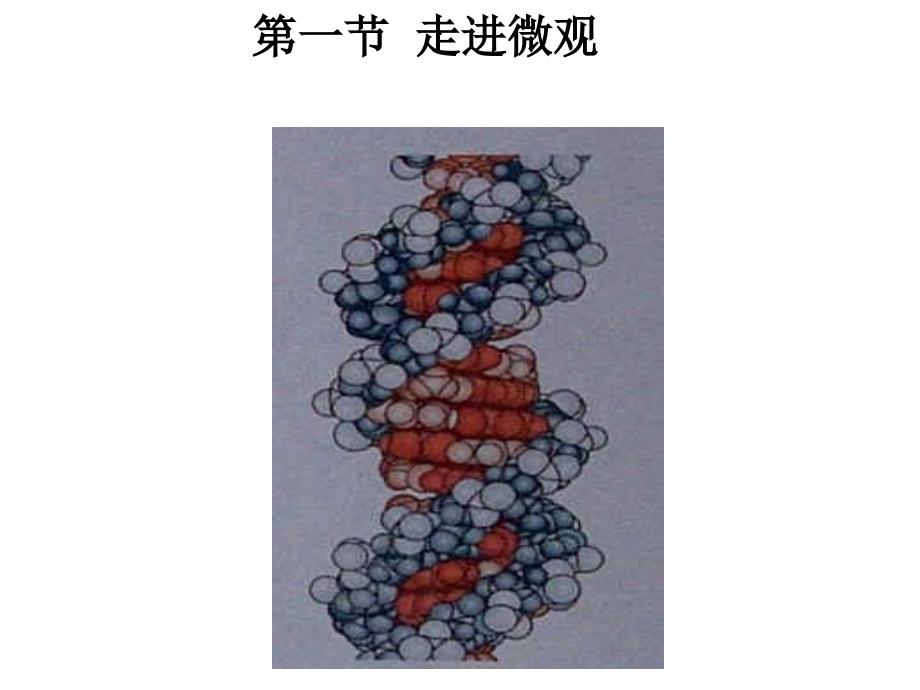 [名校联盟]福建省永安市第七中学八年级物理101《走进微观》课件_第1页