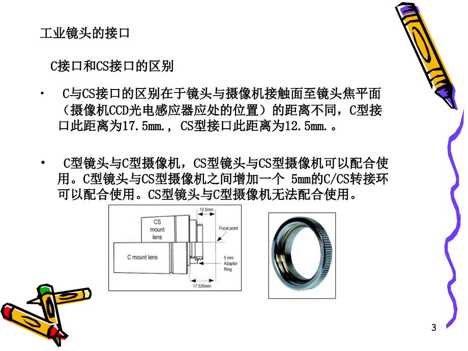 工业相机镜头的基础知识!_第3页