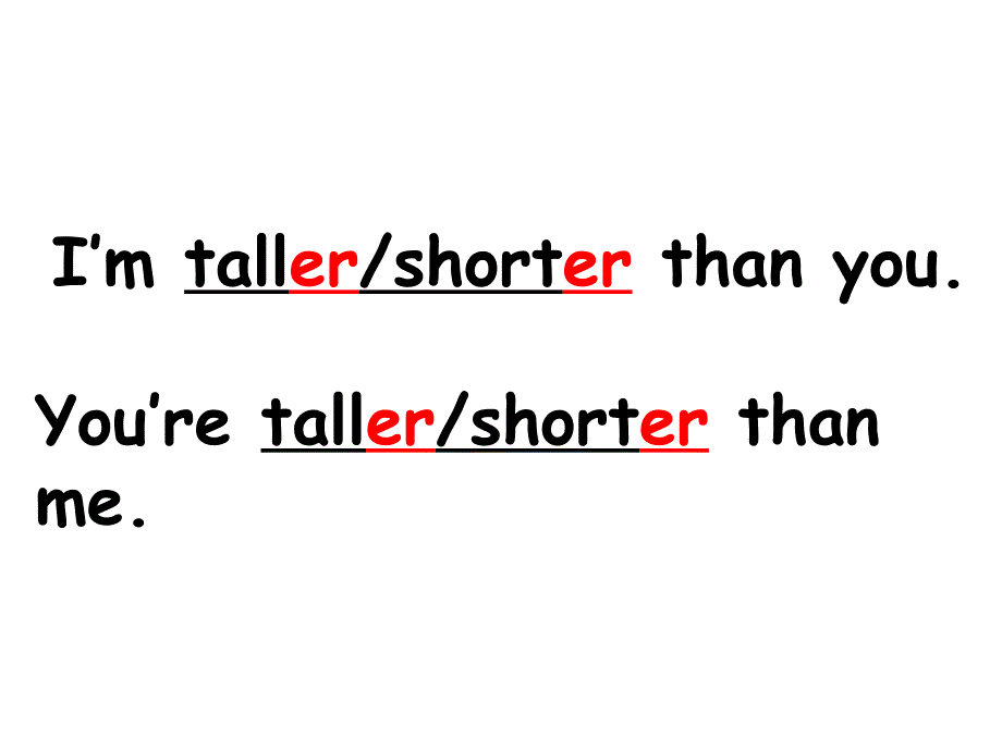 Unit1 How Tall Are You Part A Lets talk_第4页