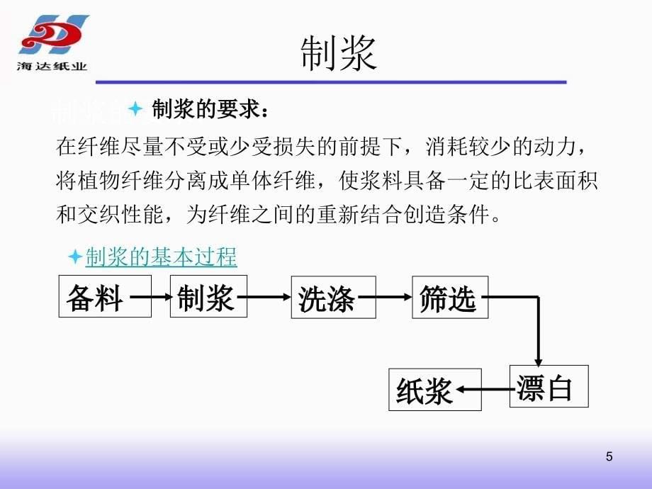 制浆造纸工艺概述(海达纸业)_第5页