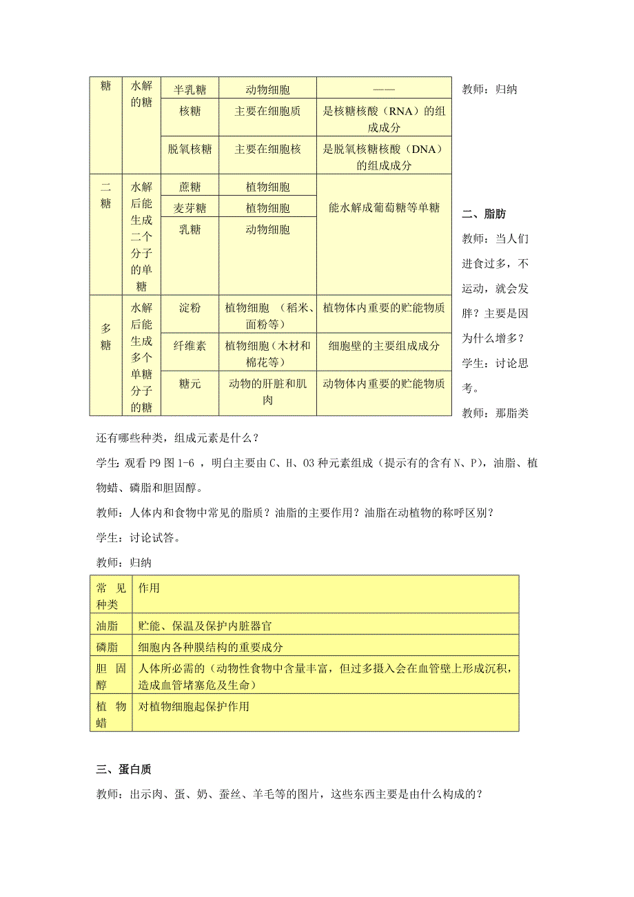 【教学设计】《有机化合物及生物大分子》（浙科）.docx_第3页