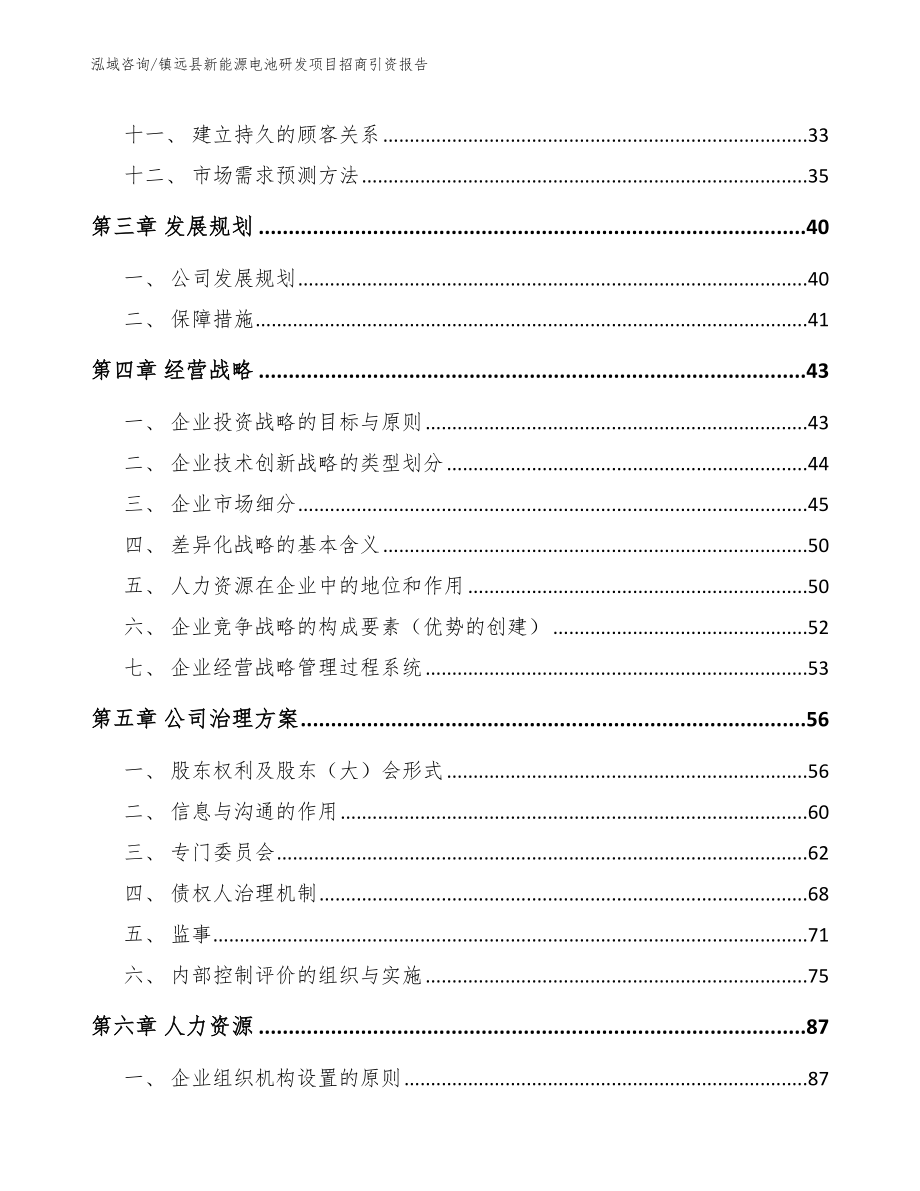 镇远县新能源电池研发项目招商引资报告模板参考_第4页