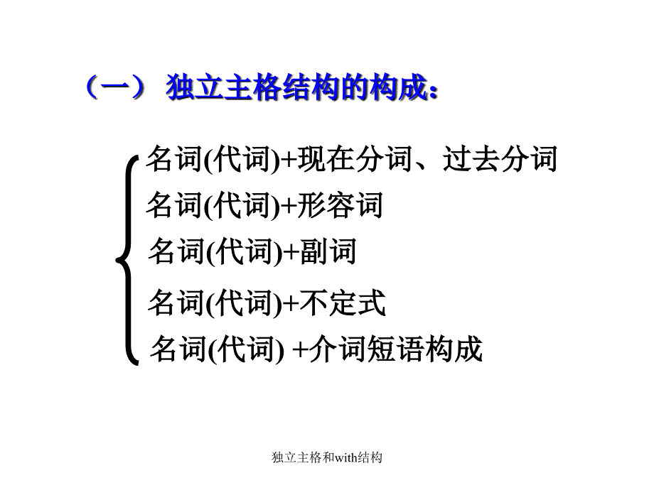 独立主格和with结构课件_第3页