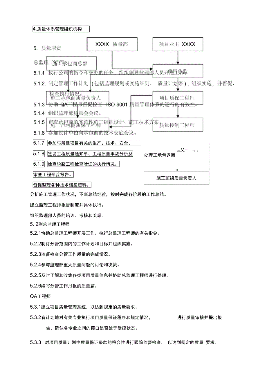 精选项目施工质量管理手册_第4页