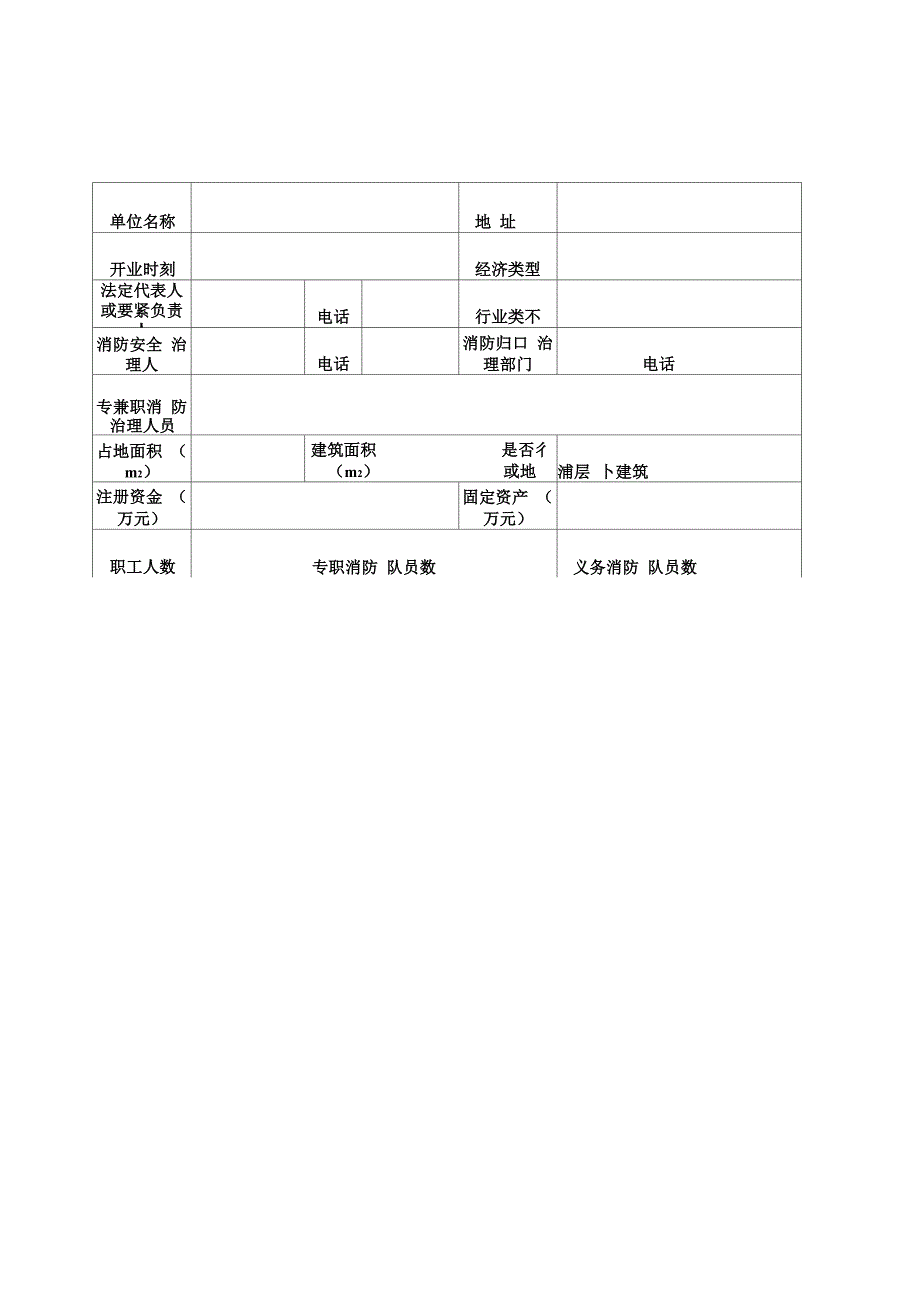 企业消防安全台帐_第3页