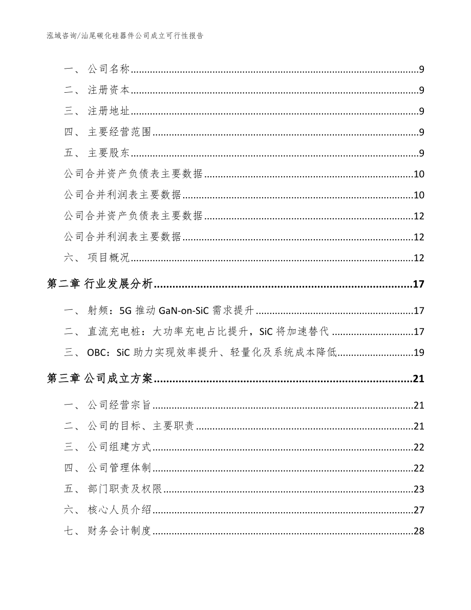 汕尾碳化硅器件公司成立可行性报告范文模板_第4页