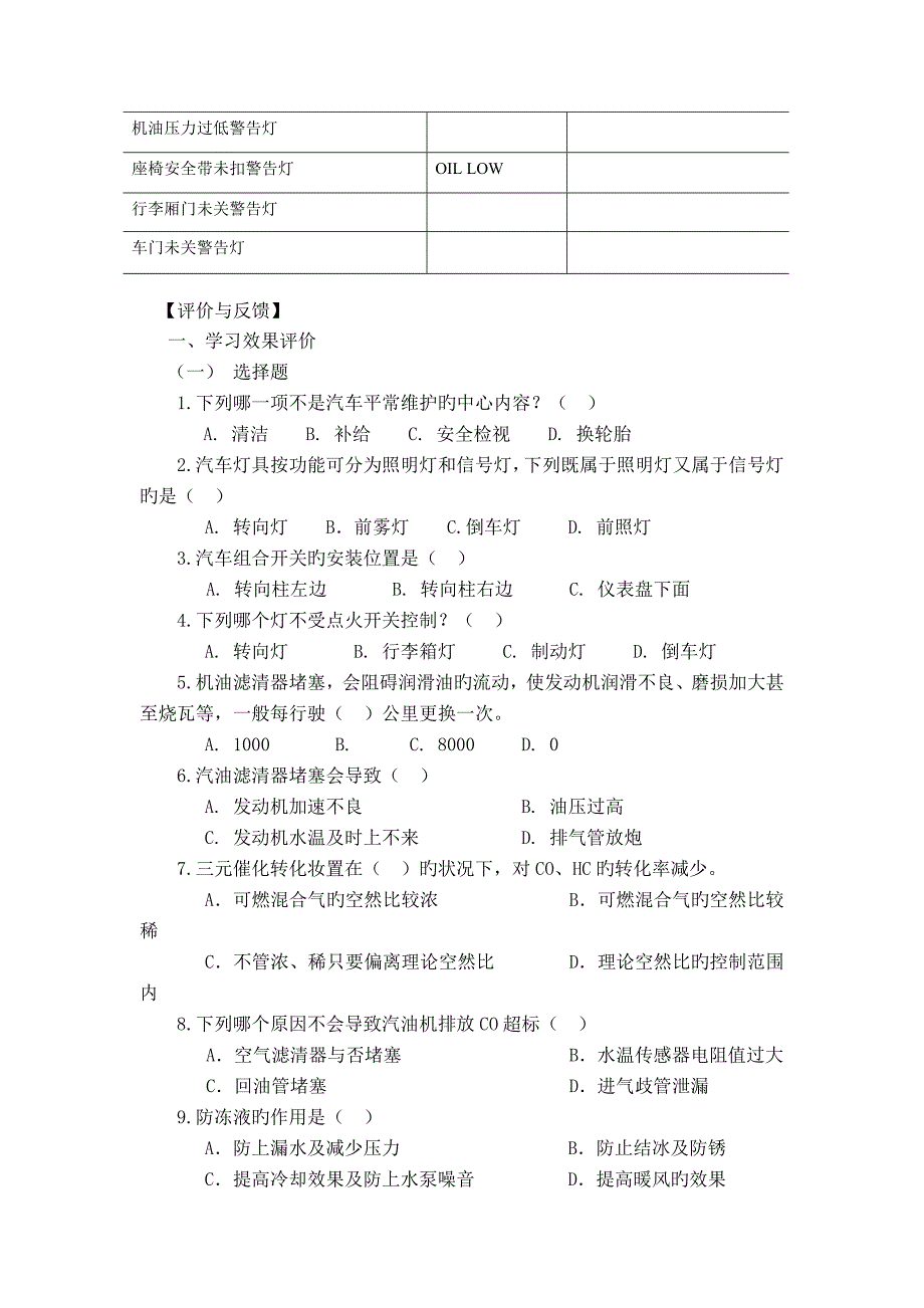 汽车日常维护各作业项目解读_第4页