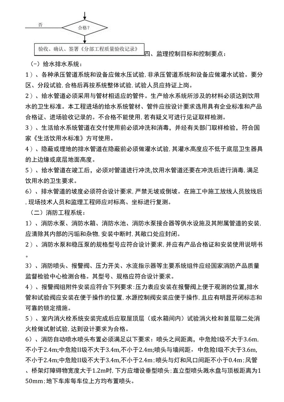 住宅工程给排水工程监理细则_第4页