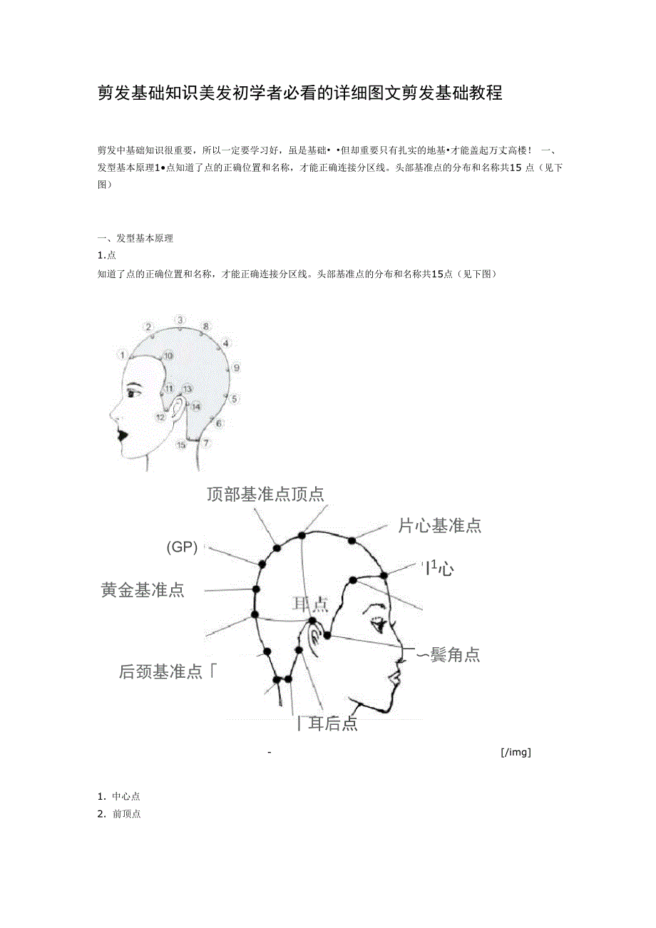 剪发基础知识_第1页