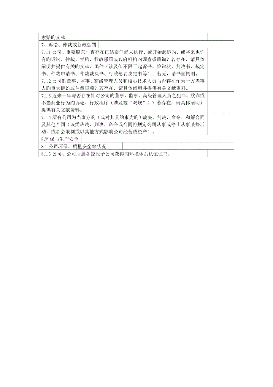 公司审计需提报的资料_第2页