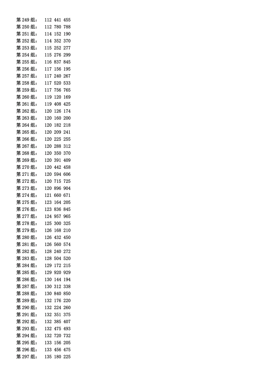 常见的勾股数及公式_第3页