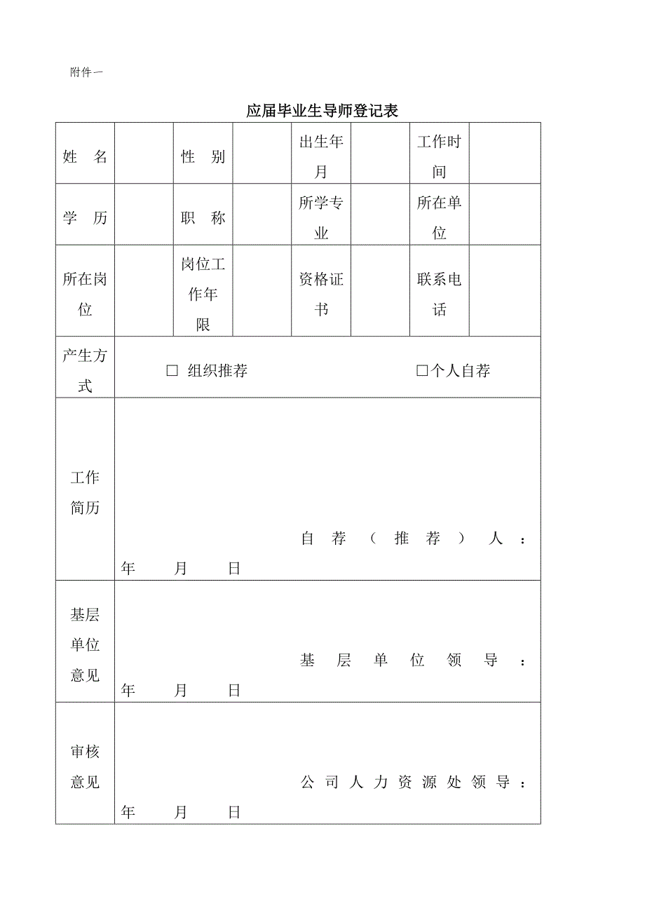 总公司应届毕业生导师制实施办法_第4页