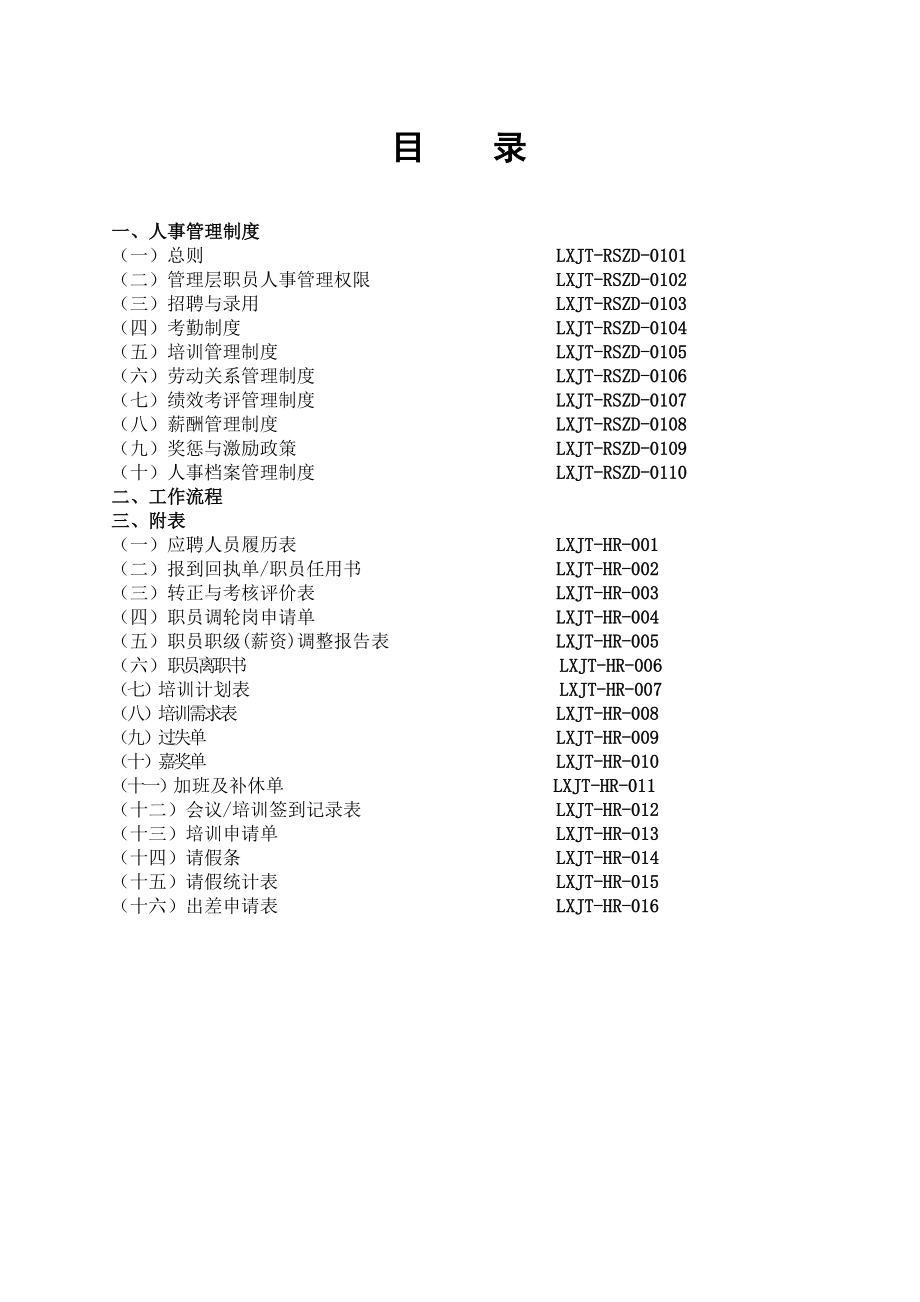 某某集团人事管理制度汇编_第2页