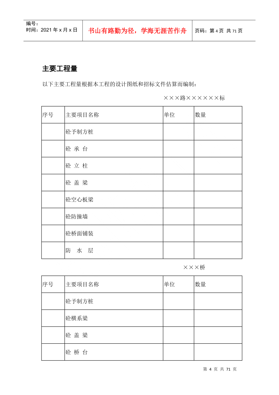 上海市某城市高架桥施工组织设计_第4页