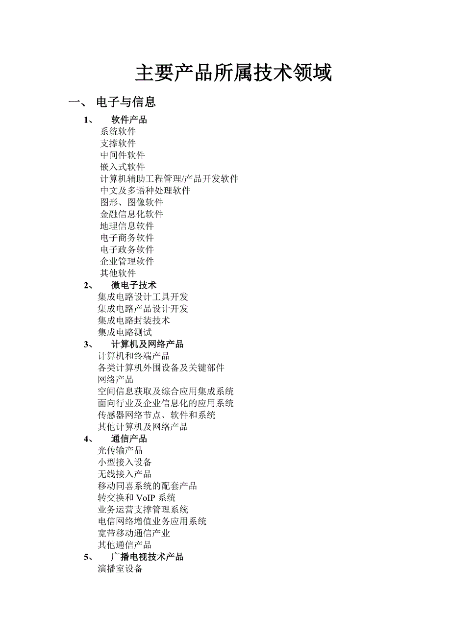 主要产品所属技术领域.doc_第1页