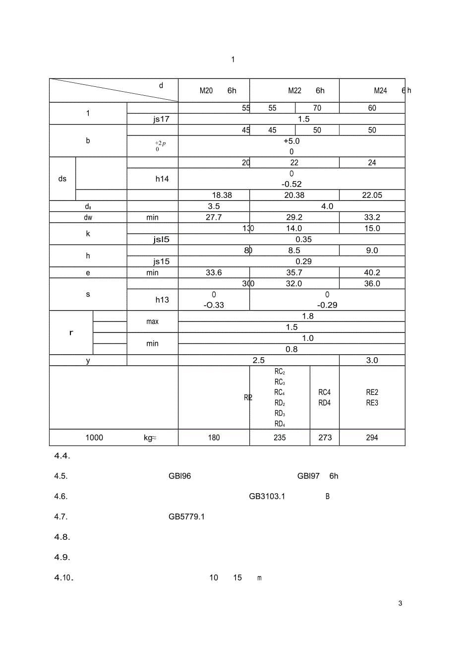 【TB铁道标准】TBT 14791991 铁道车辆车轴轴端螺栓_第5页