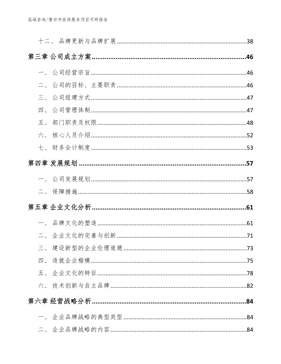 莆田市医保服务项目可研报告（范文参考）_第4页