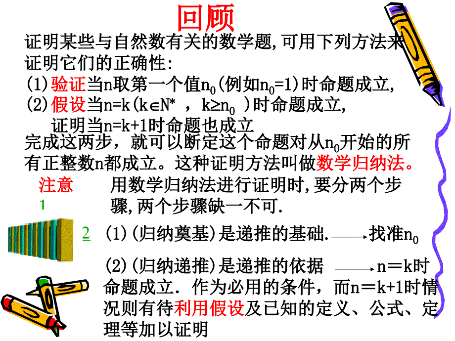 23数学归纳法课件新人教选修22_第2页