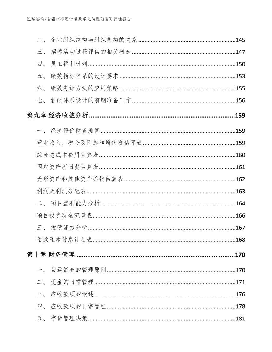 白银市推动计量数字化转型项目可行性报告（范文参考）_第5页