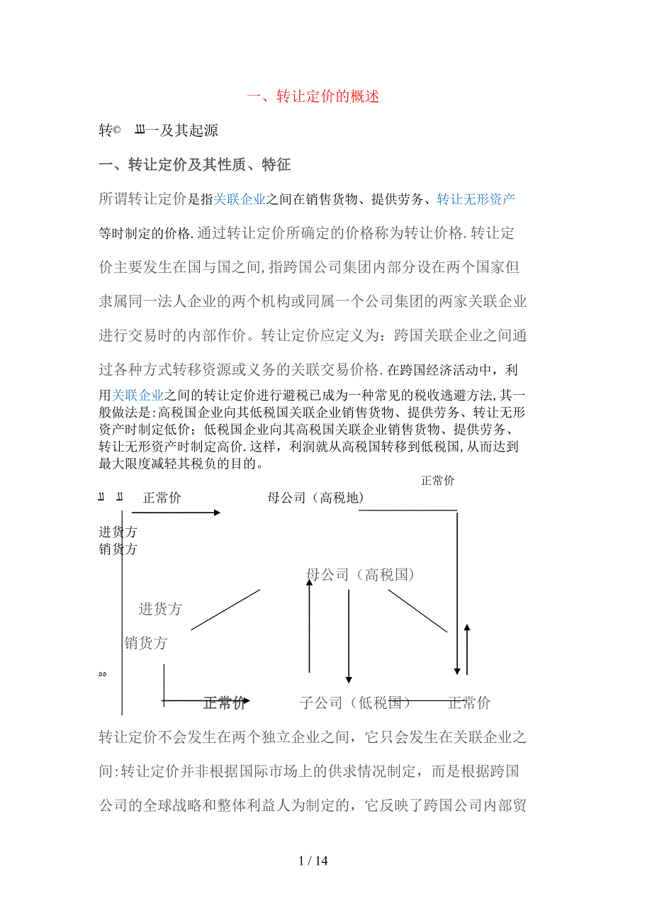 转让定价的定义_第1页