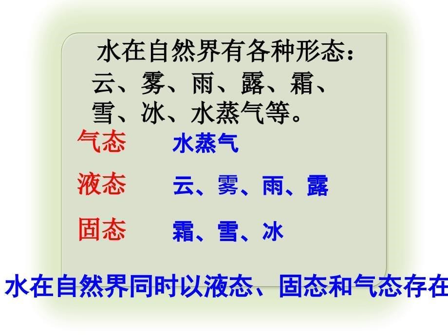 三年级下册科学课件3.7水的三态变化 ∣教科版 (共14张PPT)_第5页