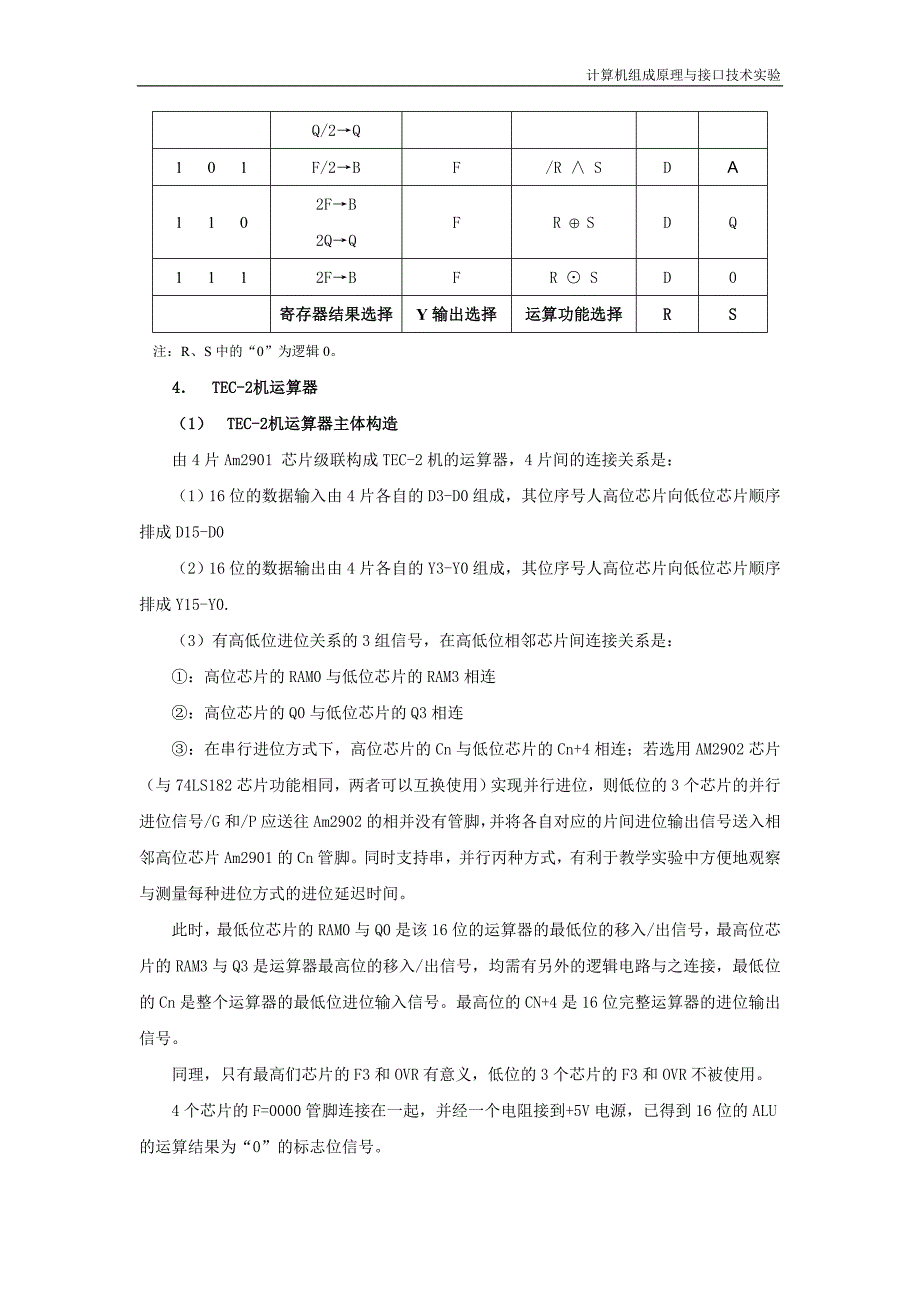 中山大学计算机组成原理实验报告_第4页