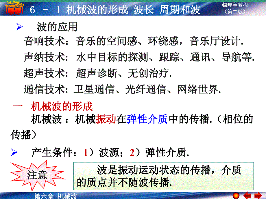 机械波的形成-波长-周期和波速推荐课件_第2页