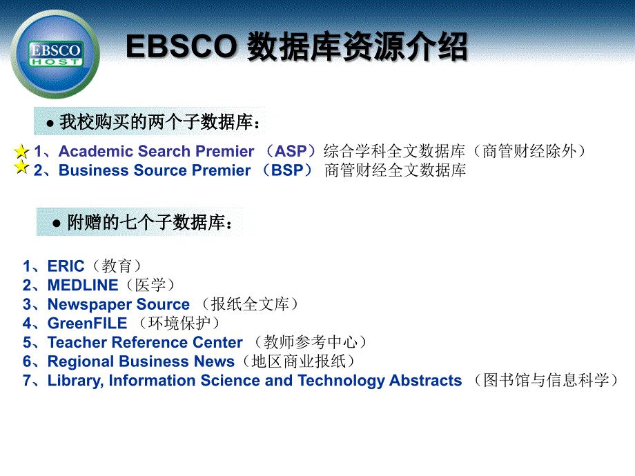 EBSCO学术、商业全文数据库培训课件_第3页