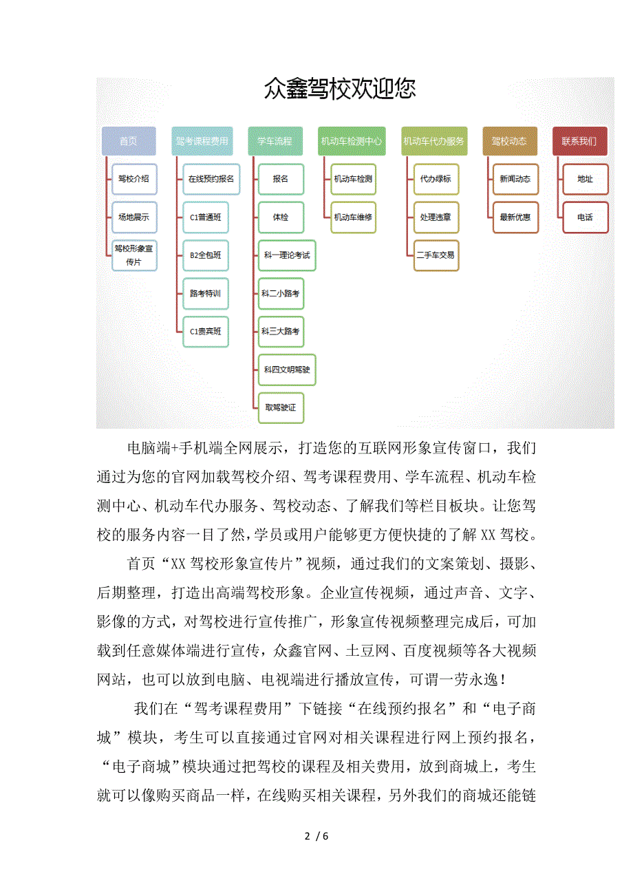 驾校互联网营销整体解决方案_第2页