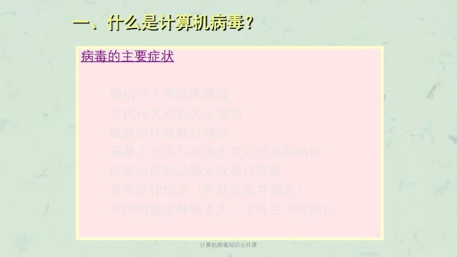 计算机病毒知识公开课课件_第5页