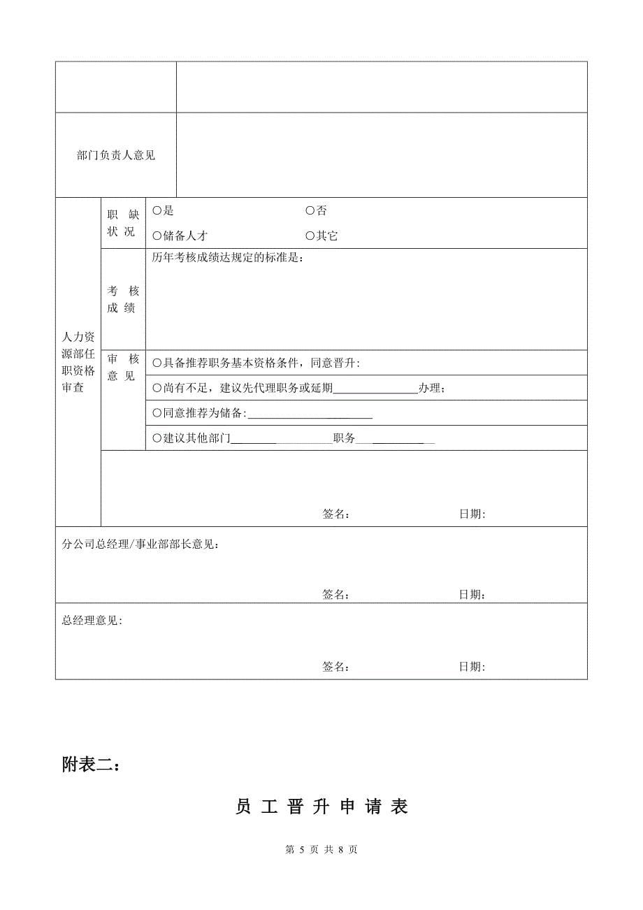 公司员工岗位晋升管理制度 （精选可编辑）.docx_第5页