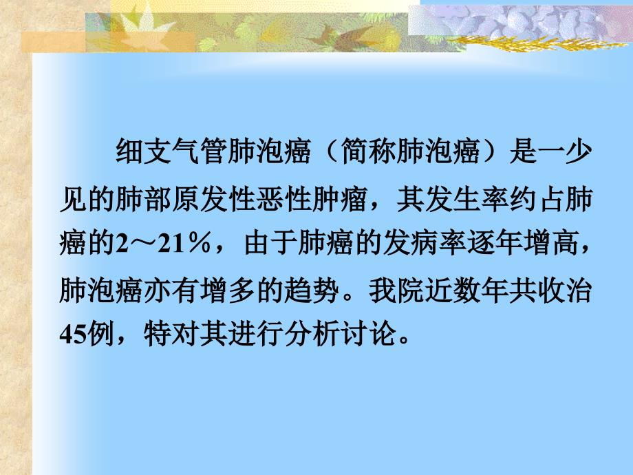 细支气管肺泡癌的影像诊断_第2页