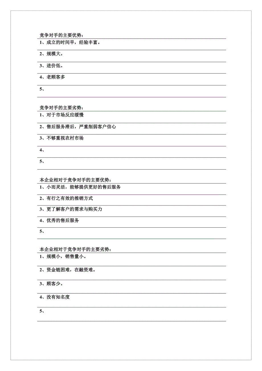 SYB创业计划书小天童装_第4页