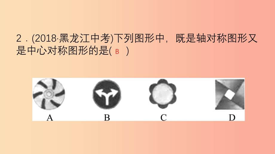 山东省2019中考数学 第七章 图形与变换 第二节 图形的对称、平移、旋转与位似课件.ppt_第4页