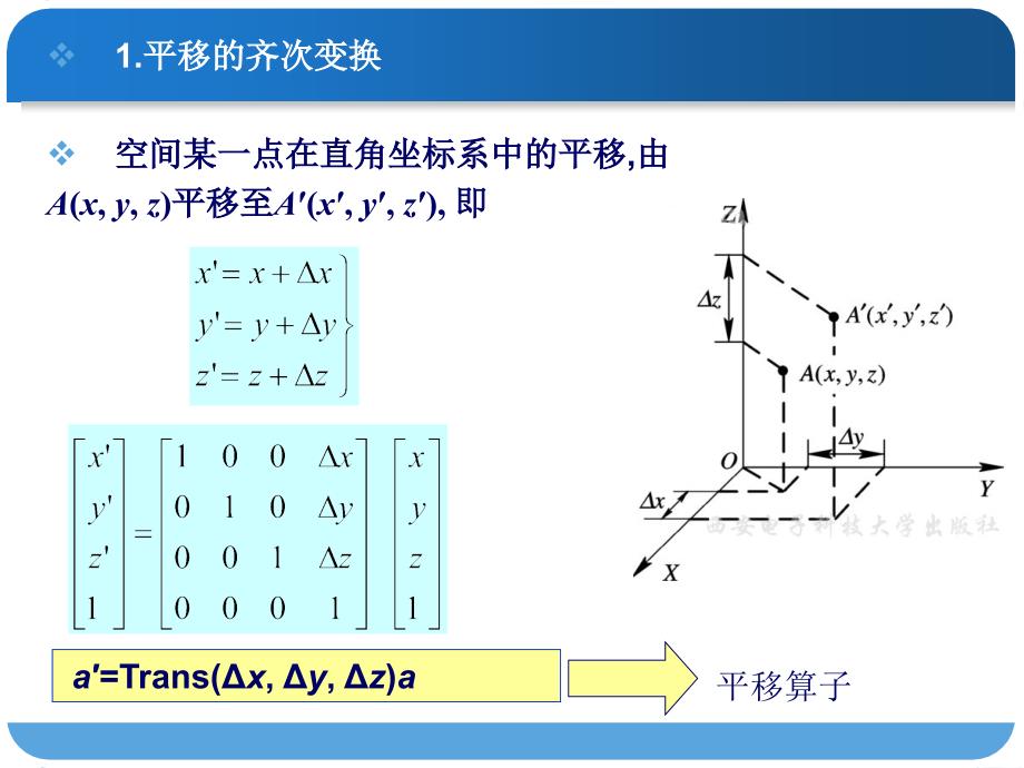 机器人的数学基础齐次变换矩阵及其运算_第4页