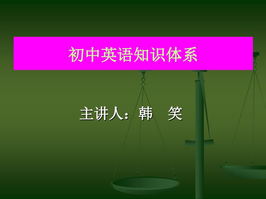 初中英语知识体系_第1页