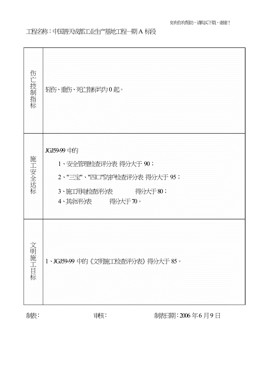 某钢构责任公司施工现场安全管理资料表格(DOC74页).doc_第2页