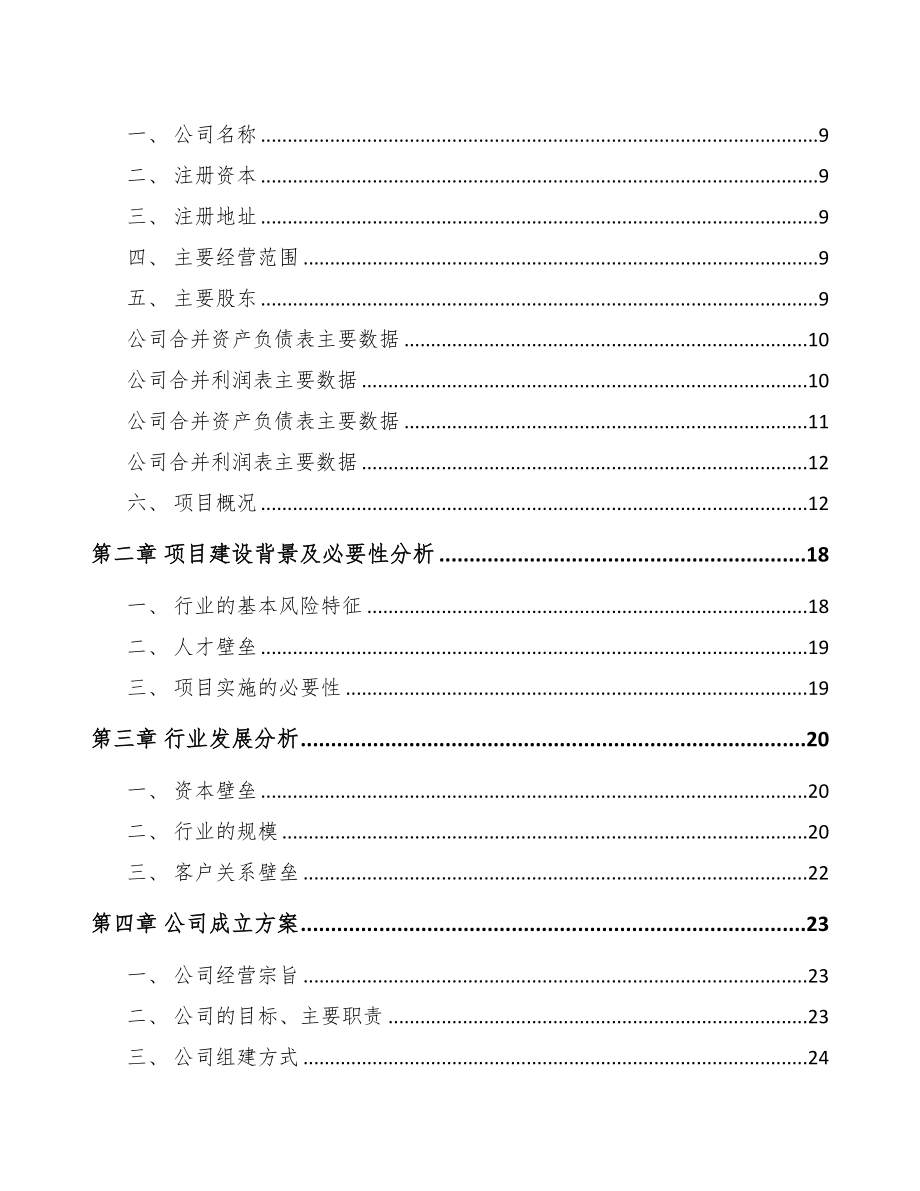 三明关于成立集成电路公司可行性报告(DOC 78页)_第3页