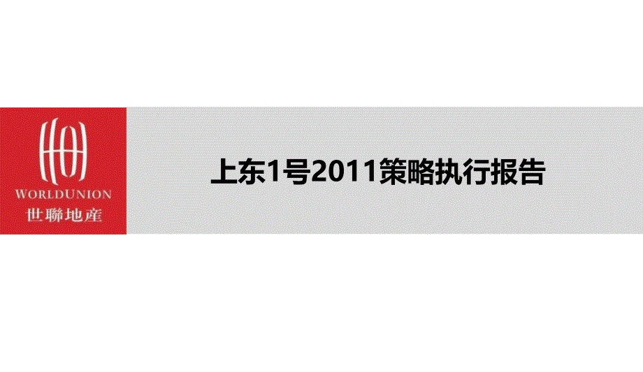 大连上东1号策略执行报告 111P_第1页