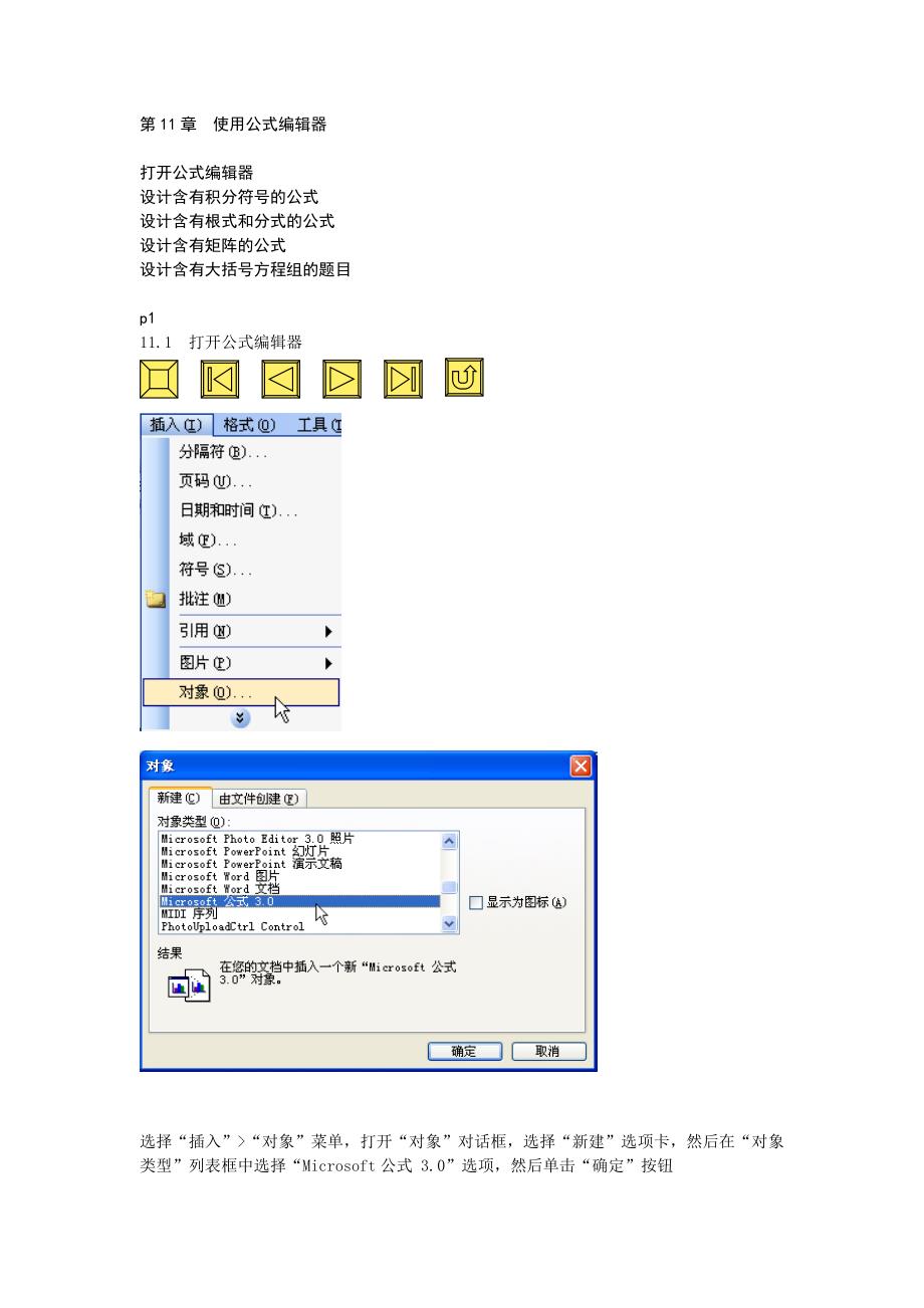 第11章使用公式编辑器.doc_第1页