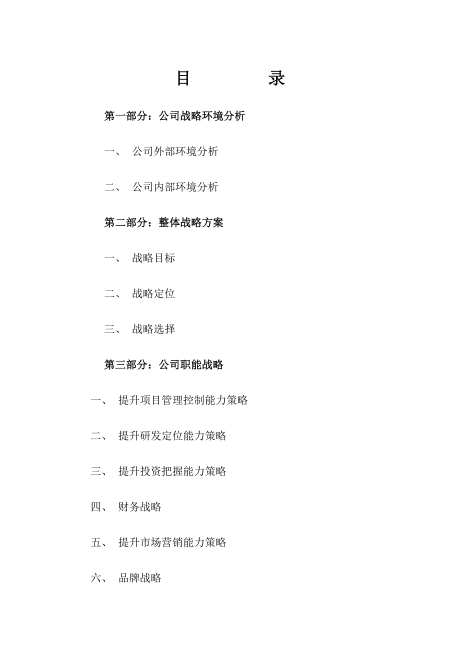 房地产开发有限公司发展规划书_第2页